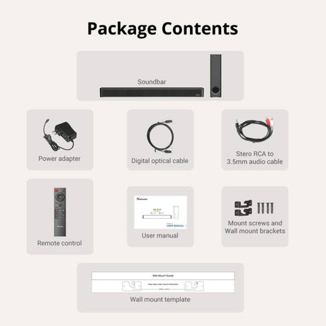 Norcent Soundbar 2.1