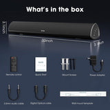Bestisan 2.1 Soundbar, 34"