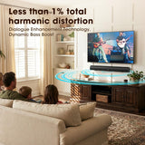 Bestisan 2.1 Soundbar, 28" (55" TV and Under)